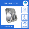3-compartment-aluminum-tray-750ml - ảnh nhỏ  1