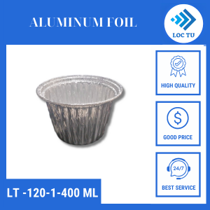 120-1-400 round aluminum tray