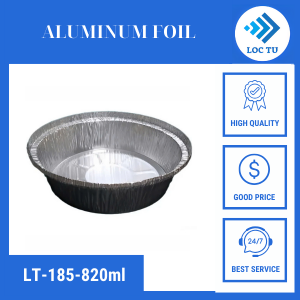 820ml round aluminum tray for air fryer