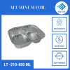 2-compartment-aluminum-container-800ml - ảnh nhỏ  1