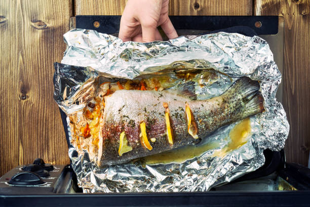 FOIL-GRILLED FISH IN MICROWAVE: EASY & DELICIOUS RECIPE