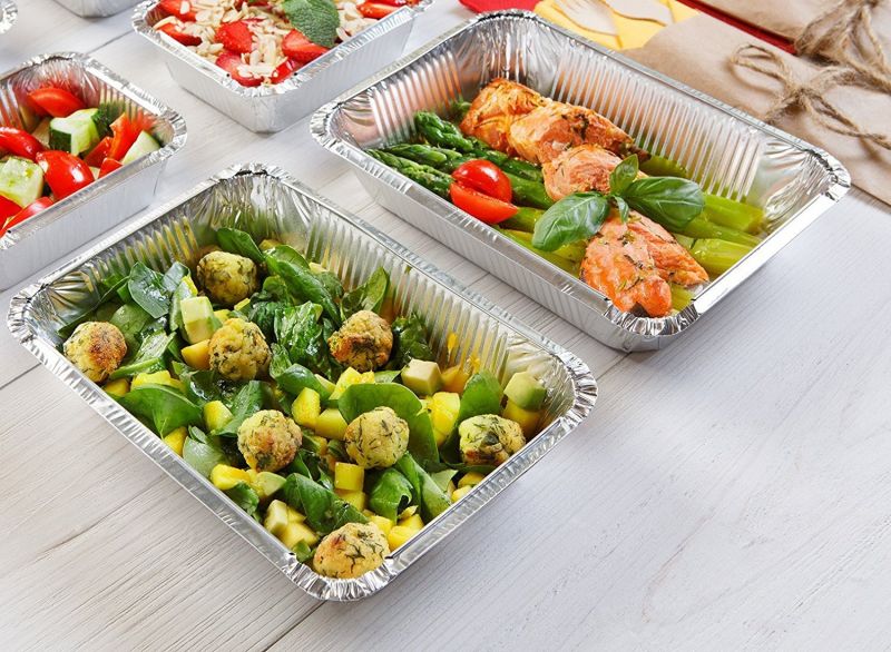 INSULATED FOIL CONTAINERS: KEEP MEALS HOT & FLAVORFUL
