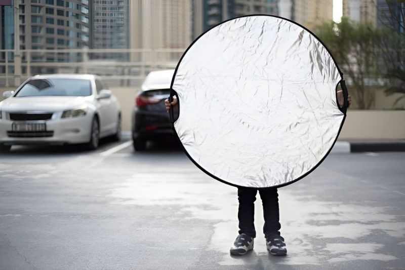 ALUMINUM LIGHT REFLECTOR: THE SECRET TO "SCULPTING" LIGHT PHOTOS