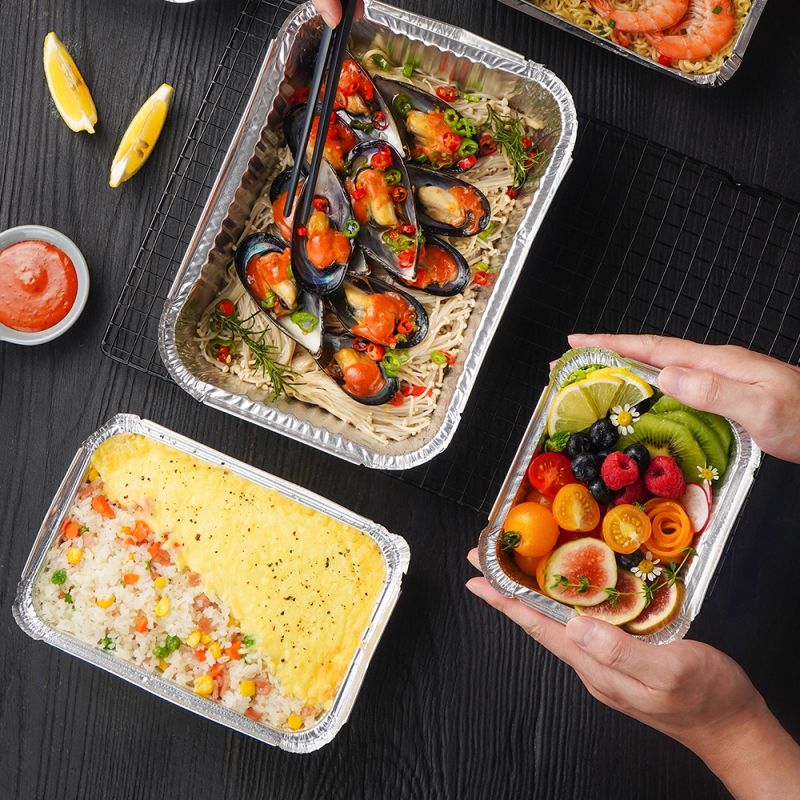 OFFICE MEALS REDEFINED WITH ALUMINUM FOIL CONTAINERS