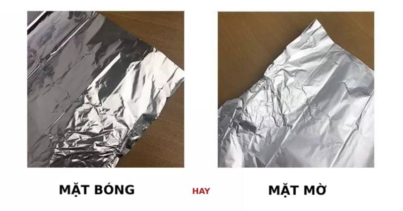 ALUMINUM FOIL SHINY SIDE UP OR DOWN? A DEFINITIVE INVESTIGATIVE