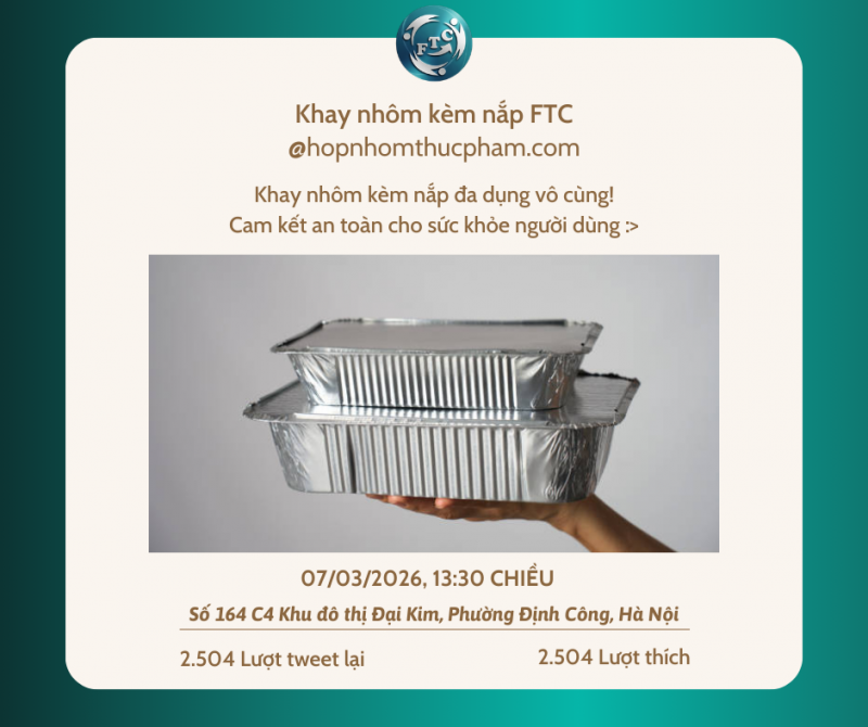 ADVANCED SECURE LID ALUMINUM FOIL CONTAINERS FOR BRAND EXCELLENCE