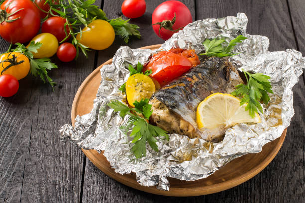 PERFECT FOIL PACKETS FOR GRILLING SEAFOOD - ESSENTIAL FOR KITCHEN